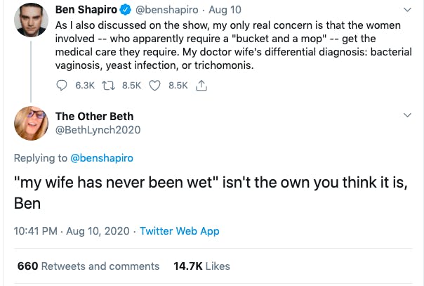 The Meme Responses To Ben Shapiro Claiming Cardi B And Megan Thee ...